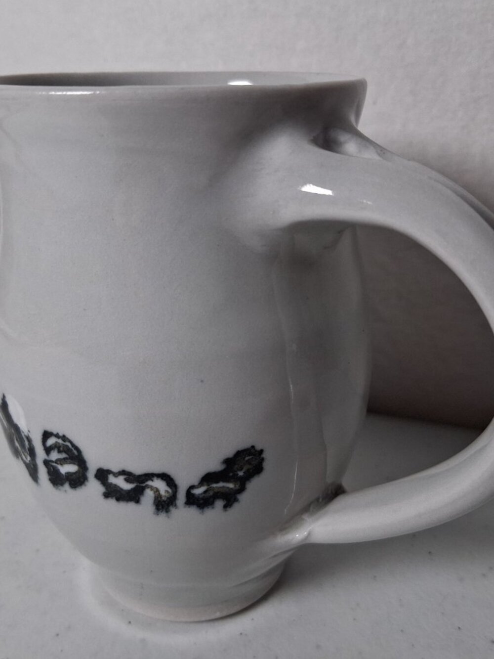 Studio Art Pottery Coffee Mug Skunk Family Animal Skunks Ceramic Cup 12oz - Picture 4 of 16